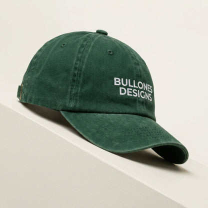 Gorra Vintage Bullones Designs | Efecto Lavado Premium Bordada